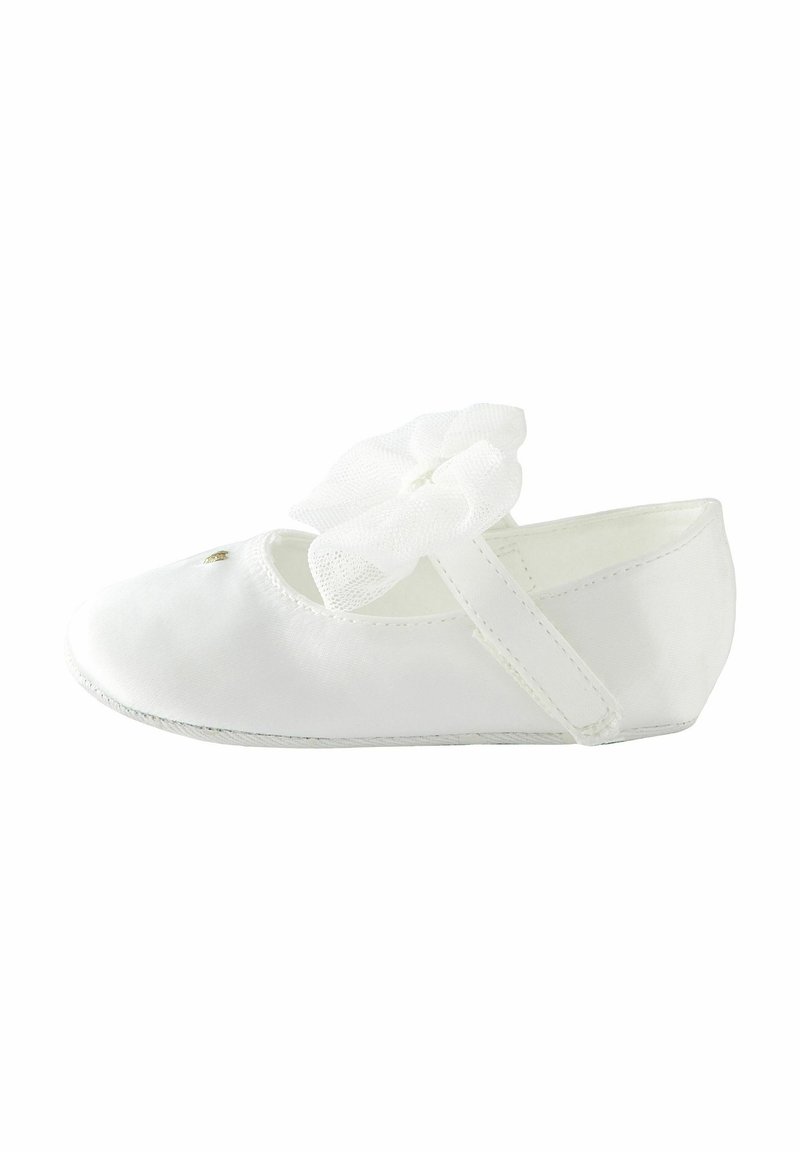 Next - BOW REGULAR FIT - Ballerina's met enkelbandjes - white, Vergroten