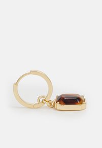 Lauren Ralph Lauren HOOP DROP - Uhani - gold-coloured/brown