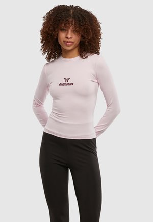 Langærmet T-shirt - pink