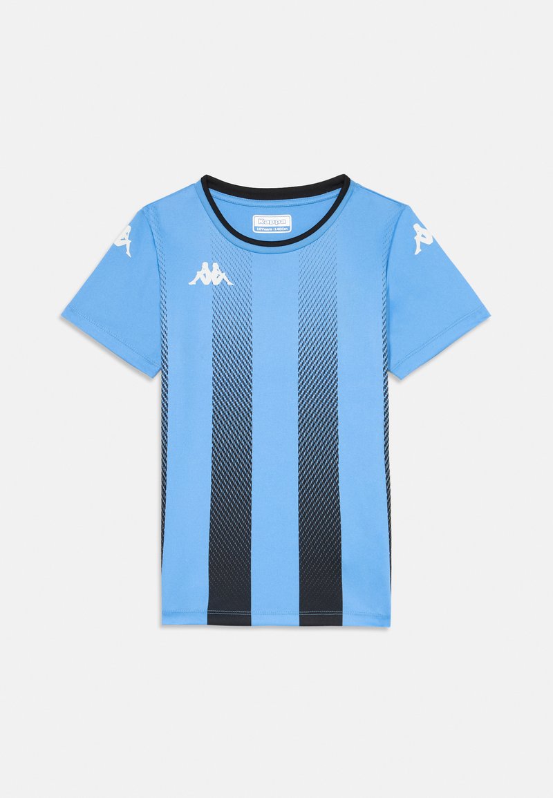Kappa BUGO UNISEX - T-skjorte til trening - blue sky/black