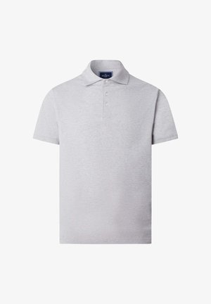 Hackett London, Polokošeľa - light grey marl