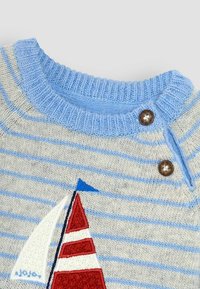 JoJo Maman Bébé REGULAR FIT - Strickpullover - blue