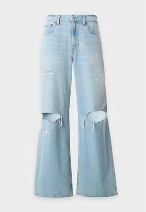 Abercrombie & Fitch, Wide Leg - light-blue denim