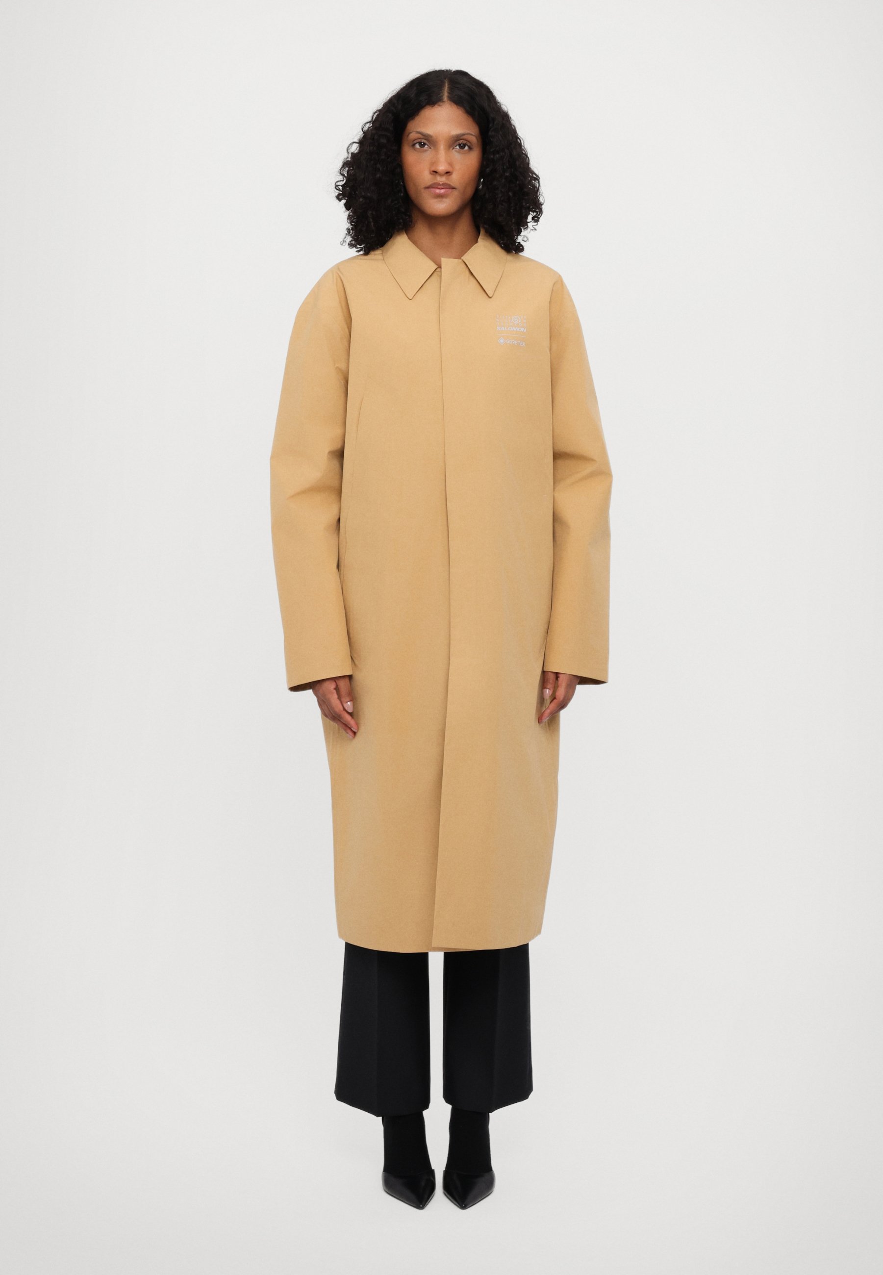 MM6 Maison Margiela SALOMON - Trenchcoat - iced coffee/camel - Zalando