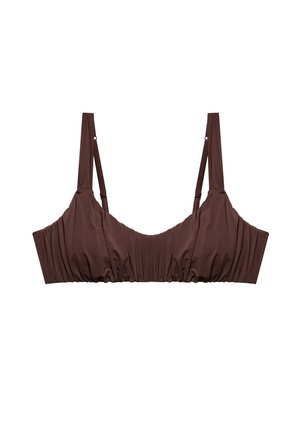 Yamamay, ICONIC - BIKINI TOP - Sutien costum de baie din două piese - chocolate (plain)