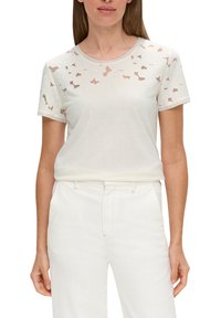 s.Oliver BLACK LABEL - T-shirt z nadrukiem