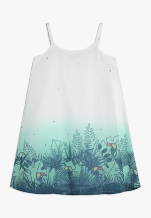 DRESS DEEP DYE - Robe d'été - white