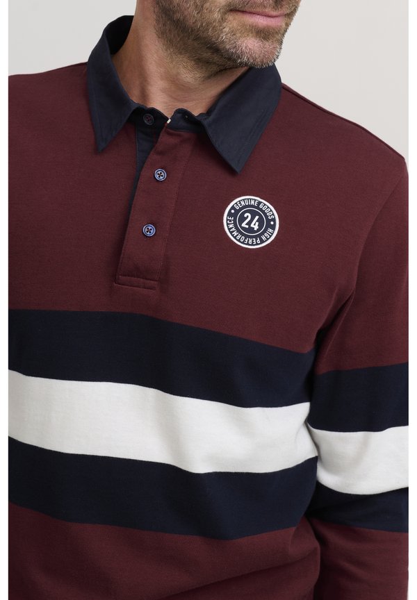 FQMikkael - Polo shirt - cabernet3