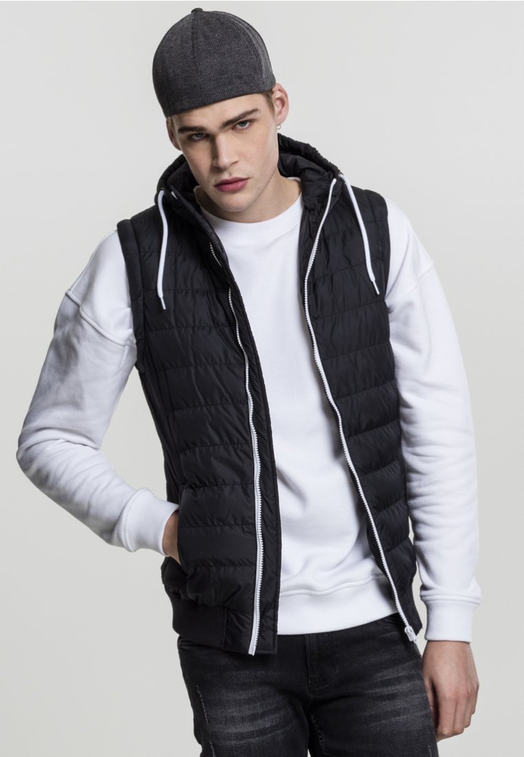 Urban Classics - SMALL BUBBLE - Waistcoat - black, Enlarge