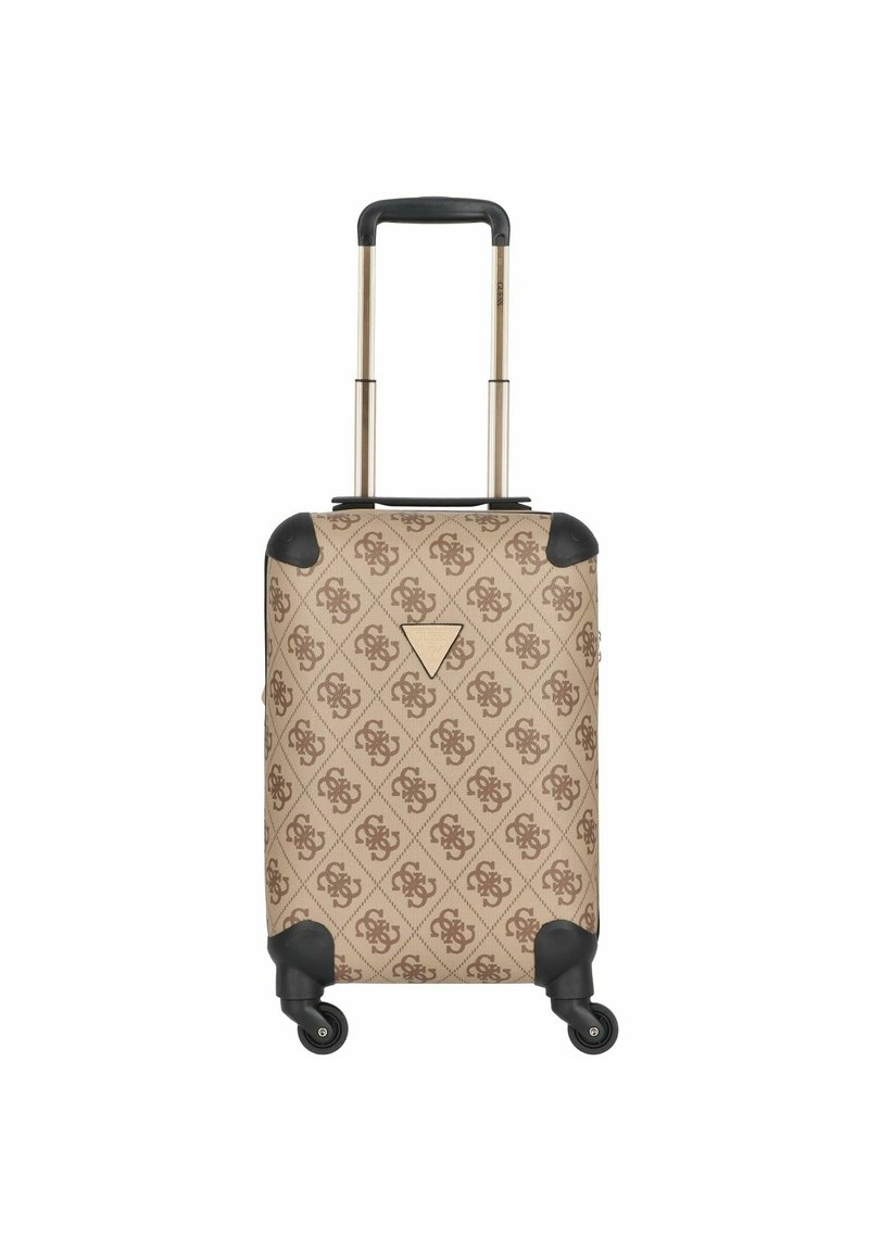 Guess BERTA Valise à roulettes latte logo brown/marron ZALANDO.FR