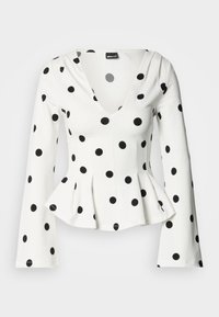 PEPLUM - Bluză cu mânecă lungă - cream