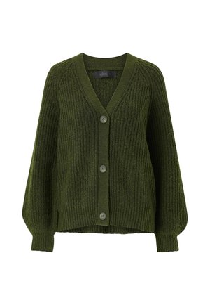 Ellos Collection, STRICKJACKE MIT KNÖPFEN - Cardigan - grüne farbe