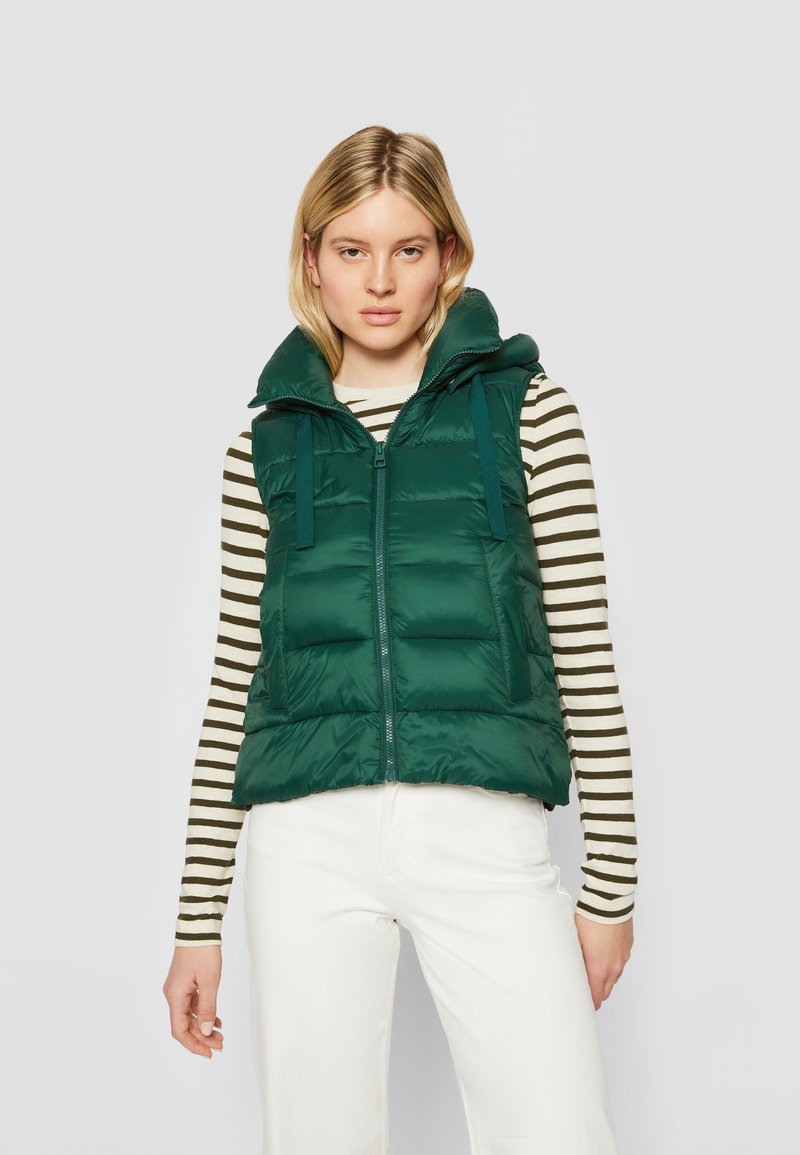 Marc O'Polo VEST DETACHABLE HOOD WELT POCKETS SIDE SLIT Waistcoat
