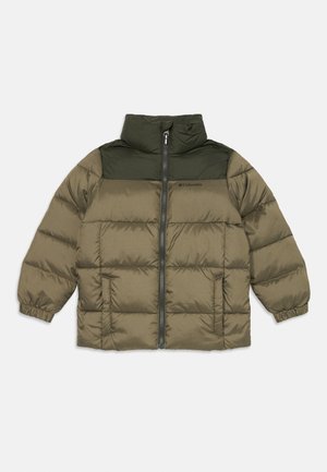 PUFFECT JACKET UNISEX - Žieminė striukė - stone green/greenscape