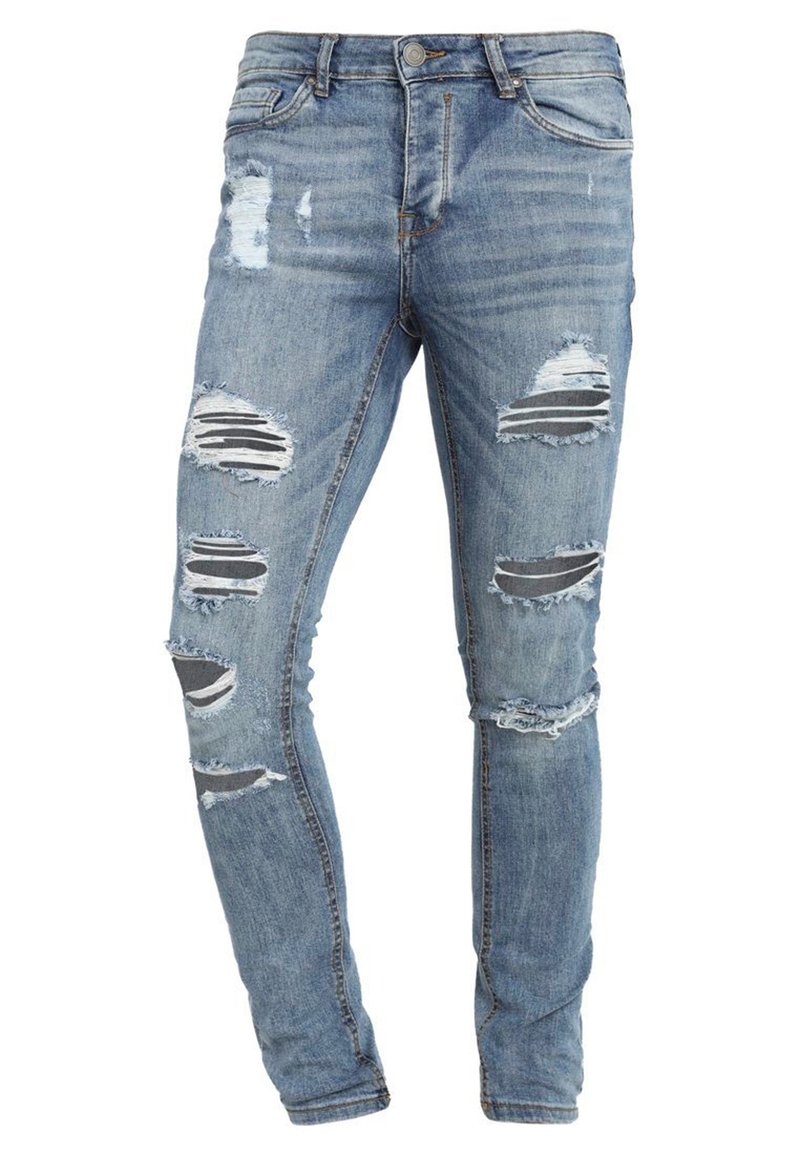 Brave Soul Jeans Skinny Fit blauw denim/bluedenim