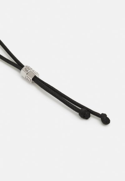 Versace NECKLACE - Verižica - silver-coloured/black