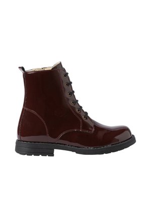 Botines con cordones - burdeos