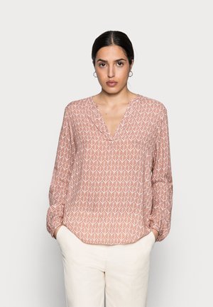 MARLU BLOUSE - Blus - russet/chalk