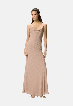 FULL STRASS - Abiti per occasioni speciali - beige-q