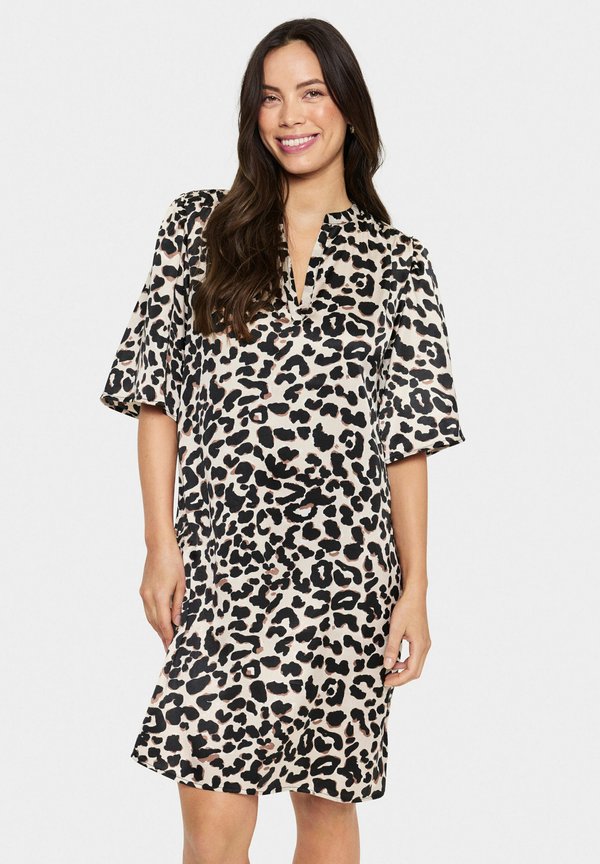 SAFINASZ - Freizeitkleid - soft regular leopard