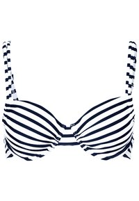 Venice Beach WIRE TOP - Bikinitop - white/navy
