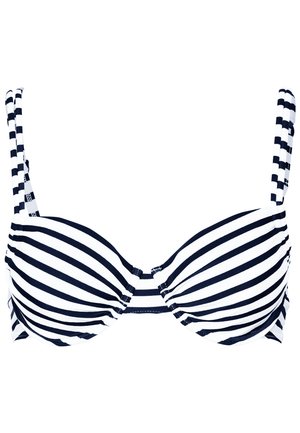 Venice Beach WIRE TOP - Góra od bikini - white/navy