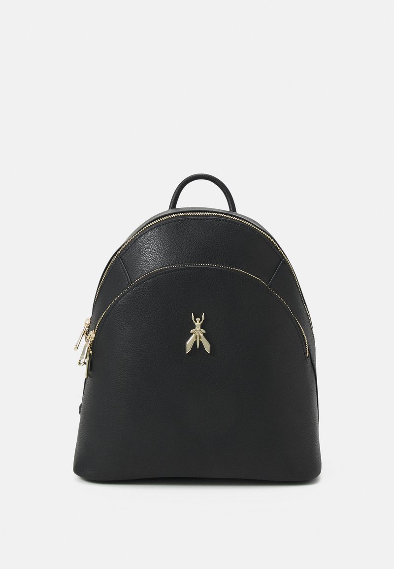 Patrizia Pepe - BORSA  - Ryggsäck - black/light gold, Förstora