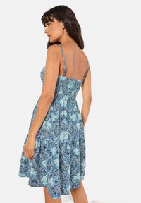 Apricot Robe de jour - teal