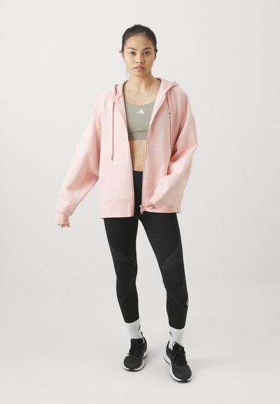 adidas by Stella McCartney Felpa con zip - vapour pink