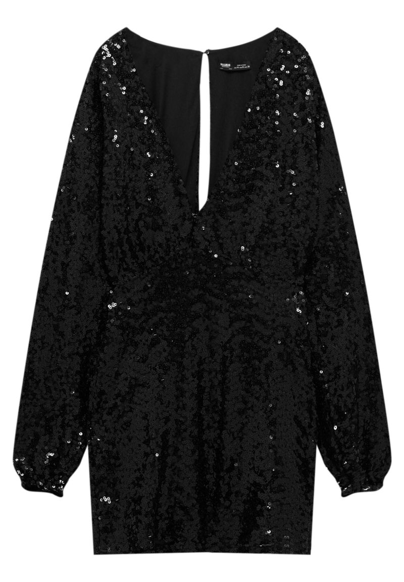 PULL&BEAR Cocktailjurk gemêleerd zwart