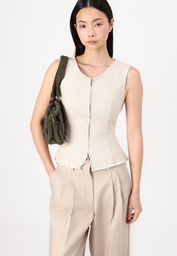 DORA MERLA EXTRA WIDE - Trousers - island fossil3