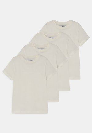 BASIC BOY TEE 4 PACK - Basic T-shirt - white