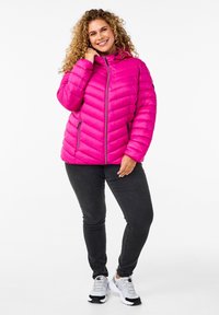 Zizzi Winterjacke - fuchsia red