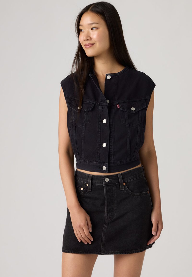 Levi’s® Bodywarmer zwart denim/blackdenim