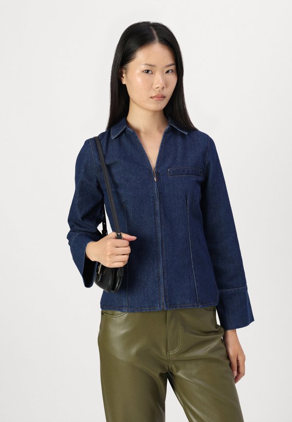 JDYSALLY ZIP STITCH  - Denim jacket3