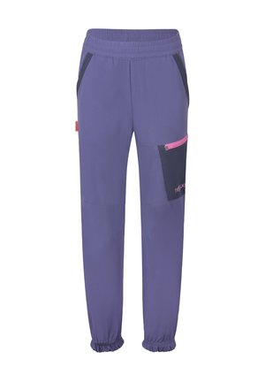 TROLLKIDS, KIDS STEINKJER PANTS UNISEX - Jogginghose - violet blue/mallow pink