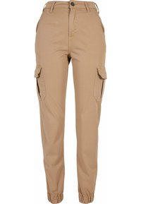 HIGH WAIST - Oldalzsebes nadrágok - unionbeige