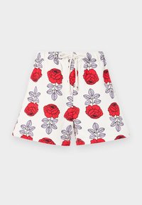 MIKSAUS VIHKIRUUSU - Shorts - off white/red/lilac