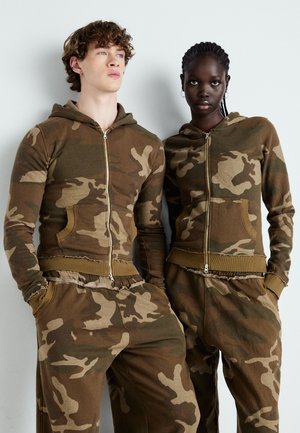 WASHED MINI MONSTER HOODIE UNISEX - Sweatjakke - camo