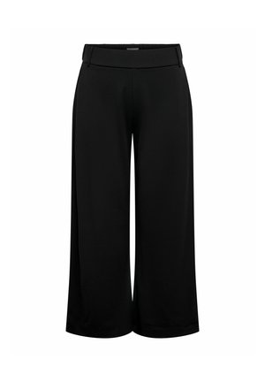 ONLY Carmakoma, TAILORED TROUSERS CARSTILLA WIDE LEG FIT TAILORED TROUSERS - Pantalon classique - black