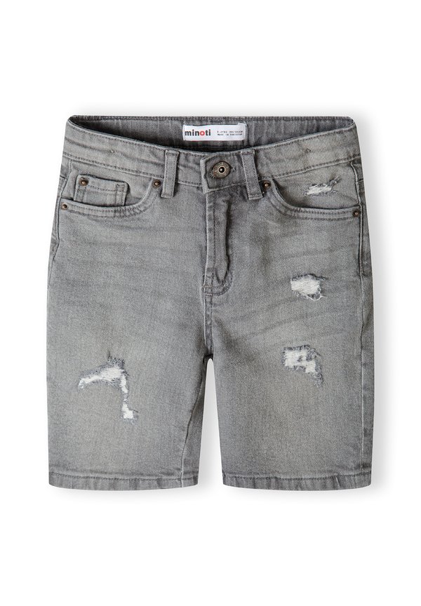 SHORT LEG WITH RIPS - Jeans Shorts