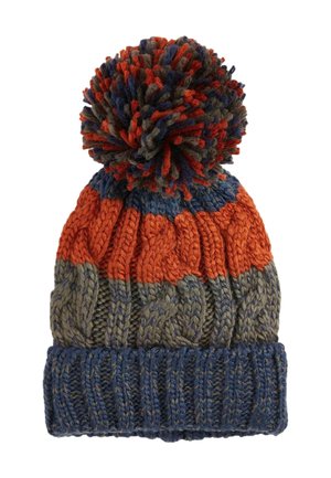 POM - Bonnet - khaki green orange