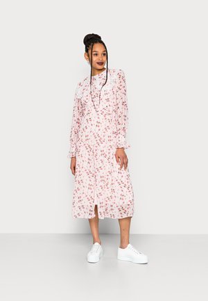 FLORAL FIGURES MIDI DRESS - Vapaa-ajan mekko - pink