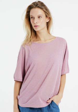 PRTJABA - T-shirt print - duskyrose