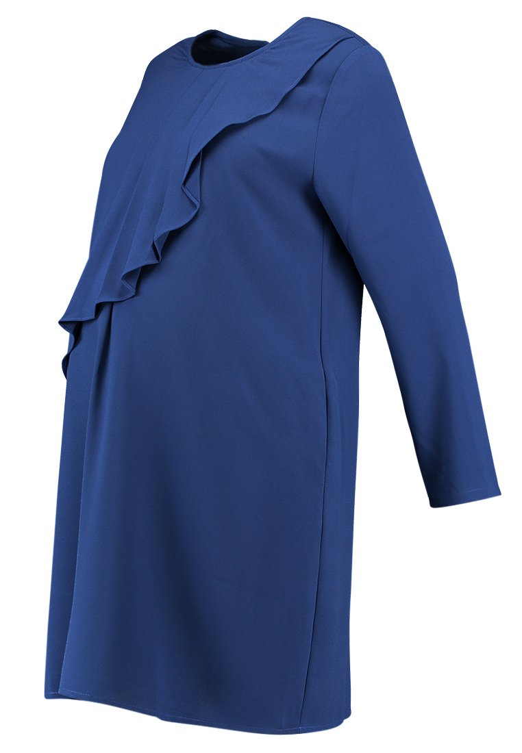Spring Maternity Jurk blauw Spring Maternity Jurk blauw