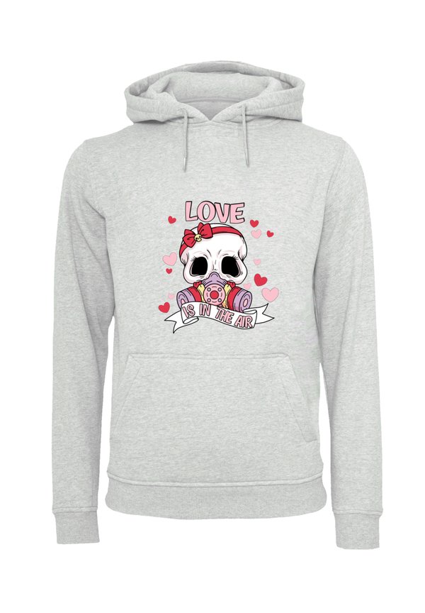 ANTI VALENTINSTAG LOVE IS IN THE AIR - Kapuzenpullover