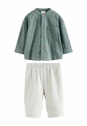 REGULAR FIT - SET - Stoffhose - green