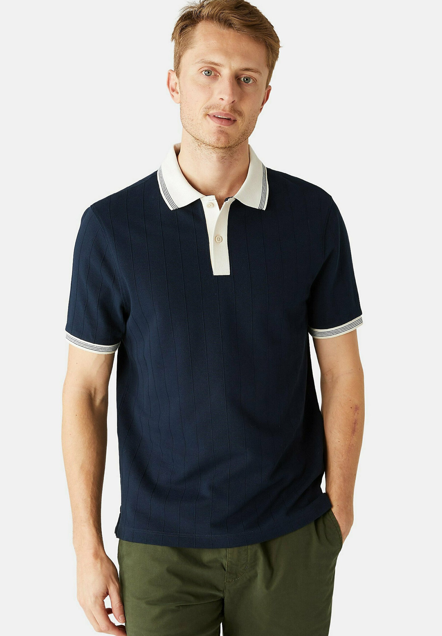 Sweat Garçon Marks And Spencer – Bleu, Motif Géométrique – Coton – Taille 12-13 Ans