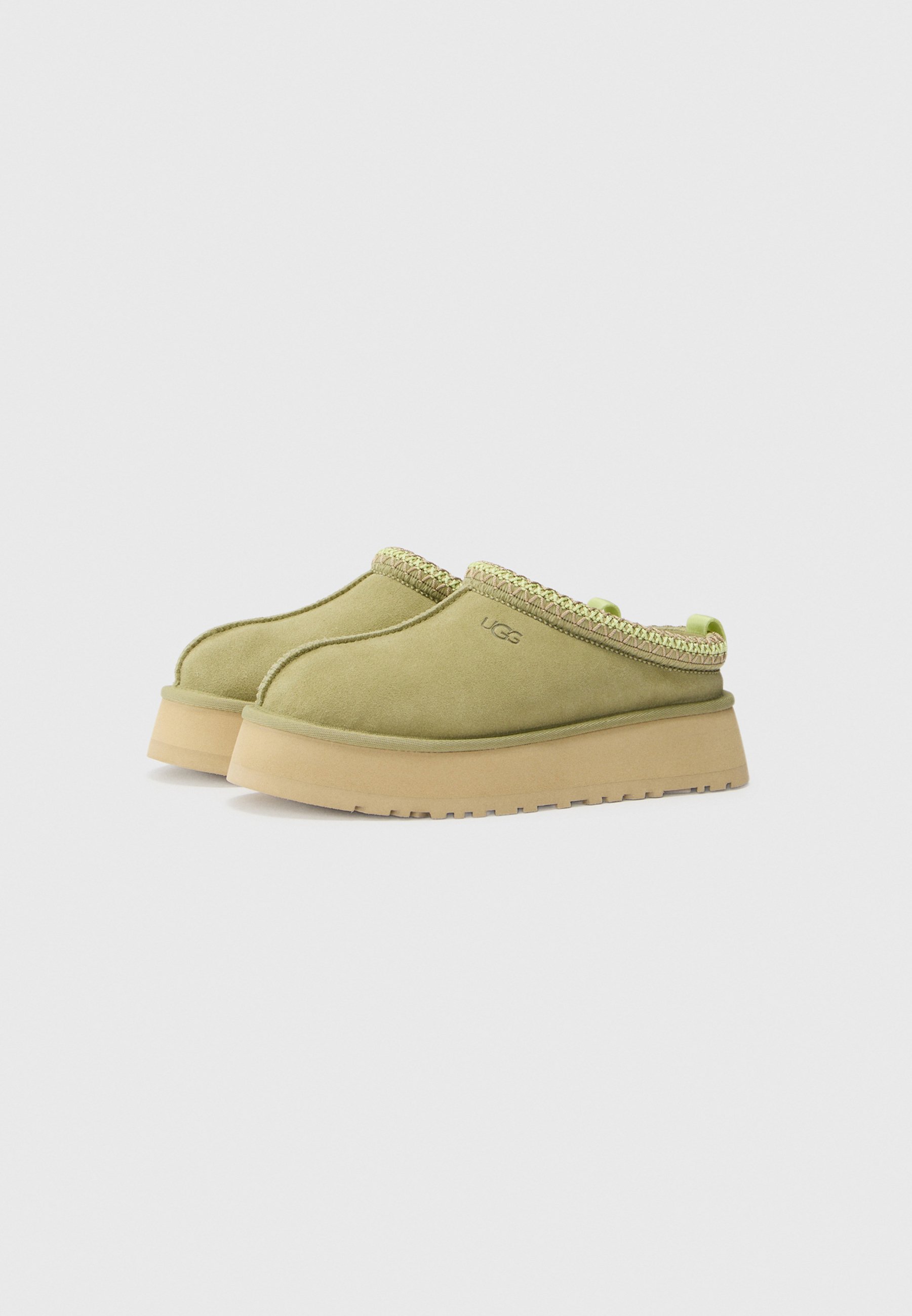 UGG TAZZ II - Papuci de casă - muted brass/verde brad - Zalando.ro