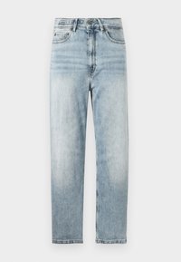 FLOWN - Sirgete säärtega teksad - light-blue denim
